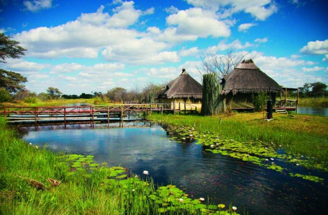 chalet au bord de la rivière